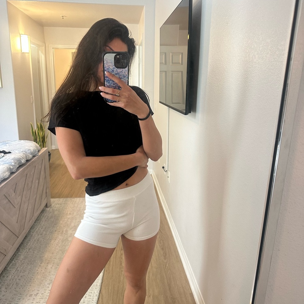 Talentless White Shorts